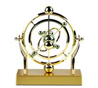 Juguete de escritorio de máquina de movimiento perpetuo, kit de modelo de arte cinético de órbita celestial, escultura de energía de movimiento para oficina, decoración del hogar, amantes de la