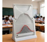 Juguete De Escritorio Galton Board De 12 X 18 Cm, Modelo Demostrador De Probabilidad, Modelo Matemático De Distribución Normal, Inspira Curiosidad Y Mejora El Aprendizaje, Para La Enseñanza De La Físi