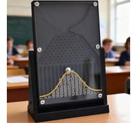 Juguete De Escritorio Galton Board De 12 X 18 Cm, Modelo Demostrador De Probabilidad, Modelo Matemático De Distribución Normal, Inspira Curiosidad Y Mejora El Aprendizaje, Para La Enseñanza De La Físi