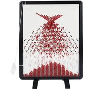 Juguete De Escritorio Galton Board, Modelo De Demostración De Probabilidad, Herramienta Eficaz Para Experimentos De Leyes Estadísticas, Herramienta Didáctica De Física Para Laboratorios Escolares