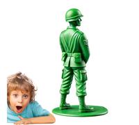 Juguete De Estatuilla De Hombres Del Ejército: Divertido Modelo De Dibujos Animados De Soldado Verde, Soldados De Juguete De Broma Clásicos Para Niños | De Estatuilla De Personaje Para Adultos,