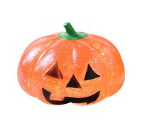 Juguete De Expediente De Halloween, Bola De Estrés De Calabaza, Juguete Espeluznante, Textura Elástica Y Blanda, Relevista del Estrés, Diseño Portátil, 6x7 Cm, para Niños Y Adultos