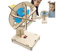 Juguete de Experimentos - Ventilador Eléctrico Educativo para Niños | Juego Educativo de Madera para Aprender Física y Desarrollar Lógica en Preescolares Niñas y Niños