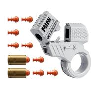 Juguete de expulsión de balas para niños | Automático con ajustable, Lanzador de espuma con eyección de casquillos para niños | para Viaje Picnic al aire libre Cumpleaños Vacaciones Es