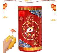 Juguete de Fiesta de Año Nuevo Chino,Generador de Ruido a Control Remoto | Juguetes Electrónicos para Fiesta del Festival de Primavera con Luces y Música - Para Niños, Adultos, Jardín, Patio, Entreten