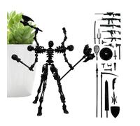 Juguete de figura de acción | Figurina de escultura coleccionable | Figura con Juntas Totalmente Móviles - Para celebración cumpleaños estante salón dormitorio estudio residencia universitaria chicos