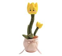 Juguete de Flor - de Peluche de tulipán parlante, meneos portátiles Que cantan Flores de Felpa, Rosa de tulipán | Ju guete Musical Educativo Divertido, Juguetes Musicales