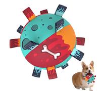 Juguete de fútbol para perros | Pelotas de lona para perros para tirar de la guerra, entrenamiento al aire libre, juguete chirriante de enriquecimiento de mascotas para perros pequeños y medianos
