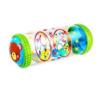 Juguete De Gateo para Niños | Sonido de Campanilla Inflable y Ejercicio de Equilibrio,Rodillo De Ayuda Al Gateo para Niños Pequeños,para Niñas Pequeños Actividades de Juego en el Suelo Juego