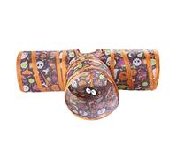 Juguete de Gatito - Túnel de Entrenamiento de de Tubo de Halloween Plegable para, Cachorros con Juego Interactivo, Accesorios para Mascotas para Festivales al Aire Libre Fun, Telas portá