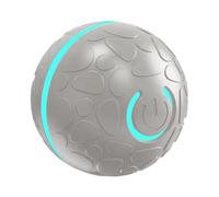 Juguete de gato, bola de rebote interactivo, juguete de luz rodante automática para perros, diseño atractivo con característica de auto-moción, función compacta resistente a masa, actividad de mascota