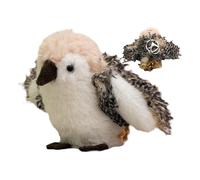 Juguete de gato de pájaro chirremage, juguetes de animales de gato - Plush Kitten Toys,Suministros de mascotas de diversión simulada segura para participar en el tiempo de juego y un desarrollo saluda