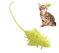 Juguete De Gato Interactivo - Juguete De Gato De Cola | Juguete Automático De Evolución Automática Con Motor Recargable | Diseño De Insectos De Carreras De 360 ° A 360 °, Resistente A Los Arañazos Y A