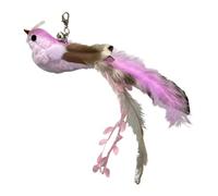 Juguete De Gato Para Pájaros - Juguete De Gato De Pájaros Interactivos, Gato Juguete Para Pájaros, Juguete Gatillo Hangoble | Feather Fun Divertidos Juguetes De Pájaros Para El Alma