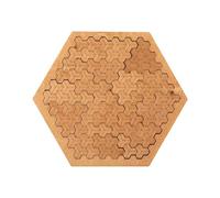 Juguete De Geometría De Madera: Juego De, Actividad De Formas Analíticas, Juego De Lógica para Desarrollar Habilidades, Atractivo Desafío De Construcción De Patrones | para