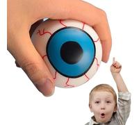 Juguete de globo ocular de Halloween - Bola de estrés de Spooky Bloodshot, juguete de fiesta grosero | Juegos de carnaval de juguete para niños Halloween, favores de trucos o tratos, accesorios de fie