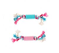 Juguete de goma y cuerda para perro - Duvo Plus - Mediciones: 20 cm