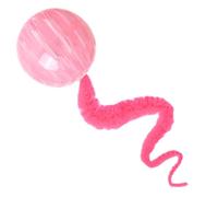 Juguete de gusano de gato, pelota de saltar con cola, juguete interactivo para gatos | Magic Worm Bouncy Balls Cats Teaser Toys ayuda a relajar y consolar a tu mascota