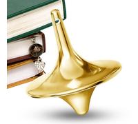 Juguete de Gyro Spinner - Tocadiscos de Mini Escritorio de Aleación - Juguete Relajante Giratorio de Metal Mini de Escritorio para Niños - Colección para Fan