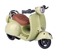 Juguete de hámster eléctrico - Figura automática de animales Riding, Mini Bike de la batería | Accesorio PET scooter iluminado interactivo, dispositivo de entretenimiento musical, juego de ruedas de