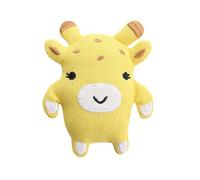 Juguete de hierba gatera para gatitos, lindo animal de peluche, mordedor de , juguetes de interior para jugar, figura interactiva suave, muñeca de enriquecimiento flexible con aroma para jugar