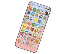 Juguete De Historia Con Pantalla Táctil, Juguete De Aprendizaje Para Jugar Al Teléfono Celular | Teléfono Simulado De Educación Temprana - 10000+ Funciones Encienden El Juguete Interactivo Del Teléfon