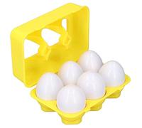 Juguete de Huevo a Juego con Reconocimiento de Formas de Color, Desarrolla la Geometría y la Cognición del Color, de Pascua para Niños, Interacción entre e Hijos, Viajes,