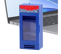Juguete De Imitación | Modelo De Congelador De Refrescos - Máquina Expendedora De Refrescos Juguete Decorativo para Coleccionistas, Aficionados, Niños Y Niñas En Casa, Guardería, Aula,