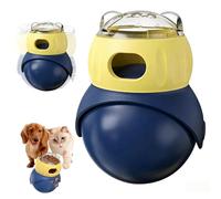 Juguete de inteligencia para gatos, dispensador de golosinas ajustable, juguete de inteligencia, dispensador de comida para gatos de interior, seguro con entrenamiento de coeficiente intelectual para