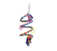Juguete de jaula Nobby, columpio "espiral" Ø 3,5 x 225 cm colorido
