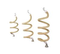 Juguete de jaula Nobby, cuerda de sisal "espiral" mediana natural