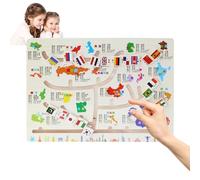 Juguete De Laberinto De Mesa - Aprendizaje Temprano y Formador de Pensamiento Logico - Tablero de Juego de Emparejamiento de Formas,para Aula Casa Guardería Viaje Niños Niñas