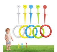 Juguete De Lanzamiento De Anillos De Entrenamiento | Juguetes Educativos Coloridos Divertidos | Juegos de Jardín para Niños,Playa Camping Patio Campo Picnic Cumpleaños Boda Carnaval Esta