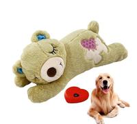 Juguete de latido del corazón para perros - Compañero de peluche calmante, juguete para aliviar la ansiedad de las mascotas | Simulador de latido del corazón suave para cachorros, juguete de comodidad