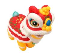 Juguete de león genérico - Musical Lion Toy | Juguete de león de baile | Dancing Lion Toy, Cartoon Dancing Lion Electric Musical Toy, Moving Animal Toy, Chinese New Year Toys, Electric Toys - Kids