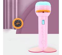 Juguete de Linterna con Interesante Diseño de Imágenes de Proyección para Niños, Baterías Integradas Incluidas (Modelo Rosa con 32 Patrones (batería Gratis))