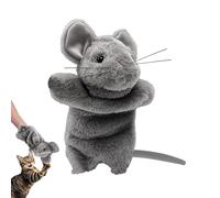 Juguete de lucha con brazo de gato, muñeca de juguete de lucha contra gatos, muñeca de té de tela para gatos, ratones, guante de luchador en forma de ratón, protección para detener al cachorro gatito