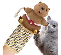 Juguete de lucha para gatos - Juguete interactivo para gatos, marioneta de mano C-at, juego de lucha para gatitos con relleno resistente, brazo de hierro de felpa para el hogar, sala de estar, entrada