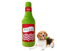 Juguete de lujo para Tudor agresivo, juguete de lujo para perros, juguetes de lujo para perros, botellas de cerveza rellenas, juego interactivo para perros, conze