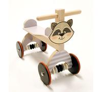 Juguete De Madera Andador Gris/Natural BxHxT 41x34x19cm NUEVO Vehículo De Madera