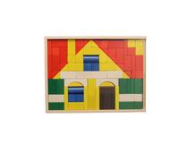 Juguete de Madera Construcción Casa Grande An.xal.xpr. 37 , 5x28, 5x4, 5cm Nuevo