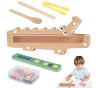 Juguete de madera para combinar colores - Juego de clasificación para niños | Juguete de clasificación para educación temprana, divertido diseño de personajes de dibujos animados | Ideal para el apren