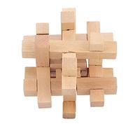 Juguete de madera para deportes de pensamiento, cerebro, juego de lógica, cerradura de rompecabezas, juguete de inteligencia para adultos y niños, entrenamiento de paciencia, entrenamiento de memoria