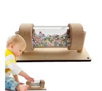 Juguete de madera para la producción de lluvia - Sensorial educativo para niños, accesorio de mesa, desarrollo de habilidades motoras finas, herramienta con palo de lluvia | Herramienta de ap