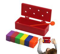 Juguete de Magia para Niños | Herramientas Mágicas Realistas y Divertidas,Suministros De Bromas De Ladrillo Mágico | Adecuado para Mujeres Niños Niñas Jóvenes Adolescentes Hijo Hija Familia Amigos Fes