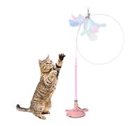 Juguete de mágica para gatos, con, mágica con pluma, juguete multifuncional para entretenimiento, juguete portátil para mascotas para explorar