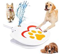 Juguete De Manguera Canino Fuente con Pedal Antideslizante Activado por