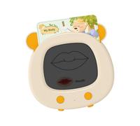 Juguete de máquina de Aprendizaje de Cartas de Juego de educación temprana con Palabras de Juego para niños en Edad Preescolar Juguete de Aprendizaje para Mejorar Habilidades de Escritura y Lectura