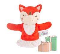 Juguete de marioneta de mano animal, peluche para marionetas para animales | Sede de teatro títeres | Juego de muñecas realistas para niña, figuras de peluche, accesorios teatrales, co