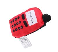 Juguete de Mascota para Perros de Mascotas de Felpa con un Diseño Interactivo que Suena para la Satisfacción inicial: Forma de Teléfono Celular Rosa Suave y Duradera para Gatos y Perros (#1) (#2) (#3)